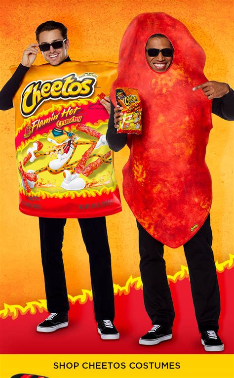 Spirit Halloween HOT Cheetos costumes décor Milled