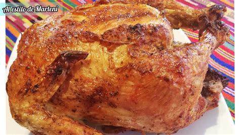 Cómo Preparar Pollo Al Horno 🍗 Crujiente Y Jugoso 🤩🤩🤩 Fácil 😱 Youtube