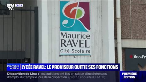 Paris le proviseur du lycée Maurice Ravel a quitté ses fonctions après