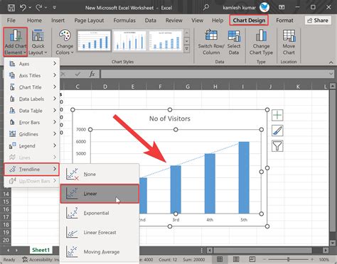 How To Add A Trendline In Excel Gear Up Windows