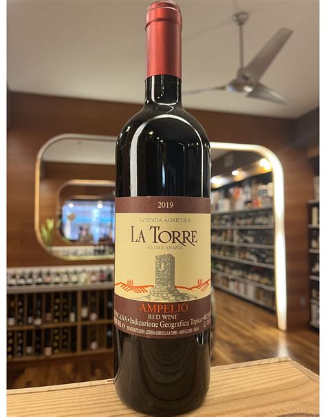 La Torre Ampelio Toscana Rosso Ml Downtown Wine Spirits