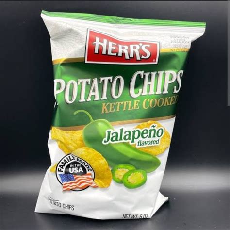 Herr S Kettle Cooked Jalapeno Flavored Potato Chips 142g Lazada Ph