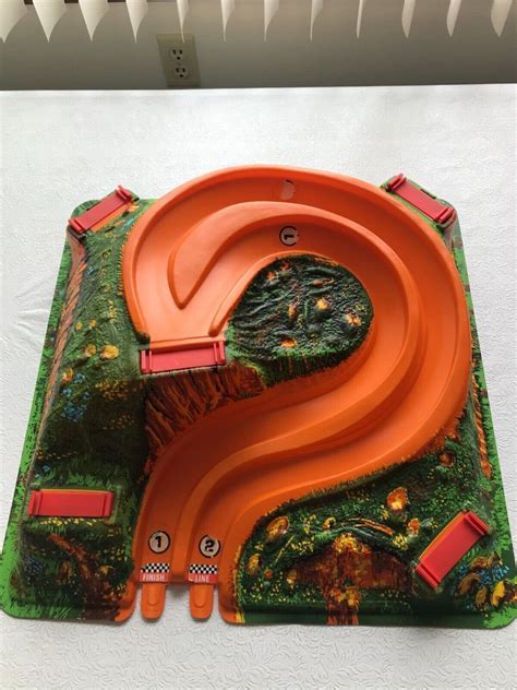 Vintage Mattel Hot Wheels Hazard Hill Race Set Original W Box No Cars