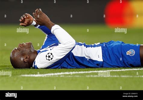 FC Porto S Vincent Aboubakar After Missing A Chance Stock Photo Alamy