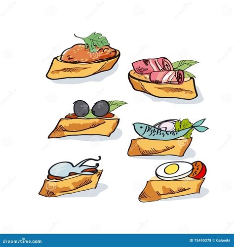 Tapas Cartoons, Illustrations & Vector Stock Images - 868 Pictures to ...