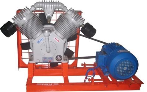 Lubricated Ac Three Phase Air Cooled 5 Hp Borewell Compressors Maximum