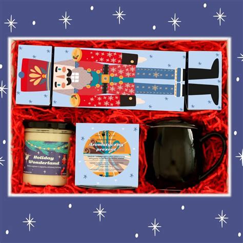 Wi Teczny Zestaw Prezentowy Holiday Wonderland Box Premium Kawowy