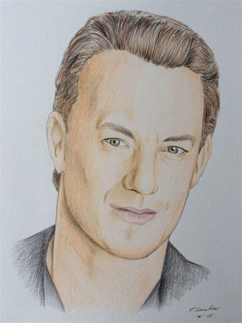 Tom Hanks drawing by billyboyuk on DeviantArt