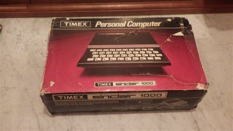 Vintage Timex Sinclair 1000 Personal Computer With Manual 2024198786