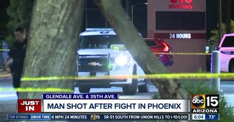 Man Shot During Argument Near 35th Ave Glendale