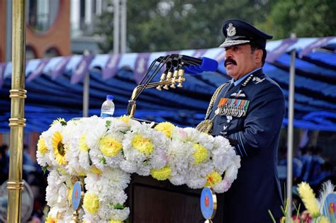 Air Chief Marshal Rks Bhadauria Attended The Passing Out Ceremony At