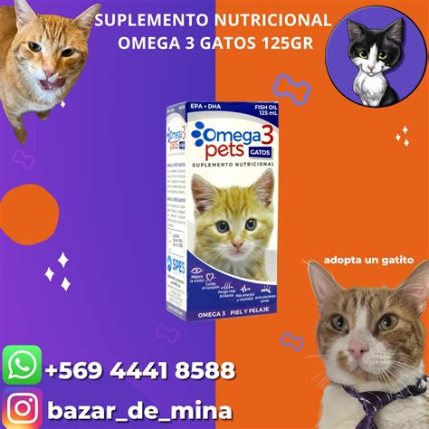 Omega 3 Pets Suplemento Nutricional 125 Ml