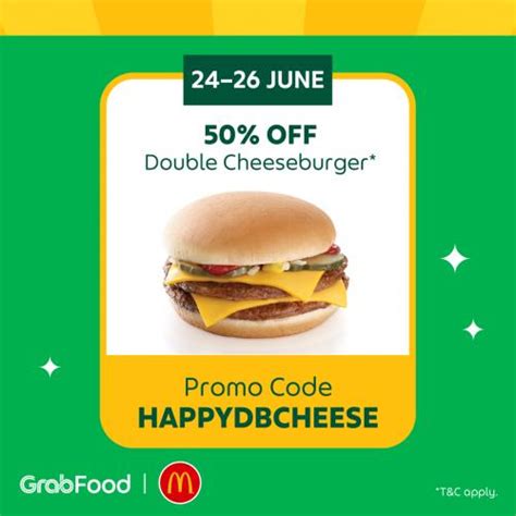 Jun Mcdonald S Grabfood Happy Festival Promotion Up To