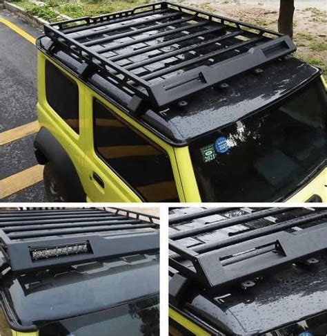 Canastilla De Aluminio Roof Rack Suzuki Jimny 2019 2022 Meses Sin