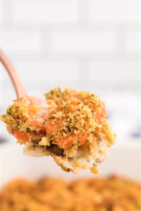 Carrot Casserole Recipe With Boxed Stuffing Simply Stacie