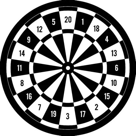 Dartboard Vector at GetDrawings.com | Free for personal use Dartboard ...