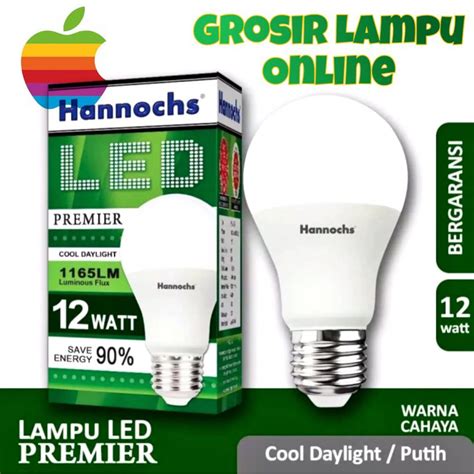 Jual Led Hannochs Premier W W W W W W W Bohlam Lampu