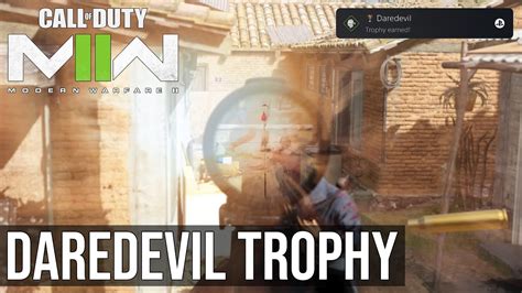 Daredevil Trophy While Affected By One Flashbang Kill Two Enemies