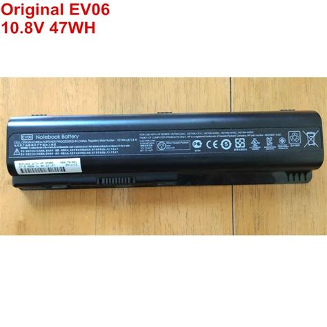 V Wh Original Ev Laptop Battery For Hp Pavilion Dv Dv Dv G