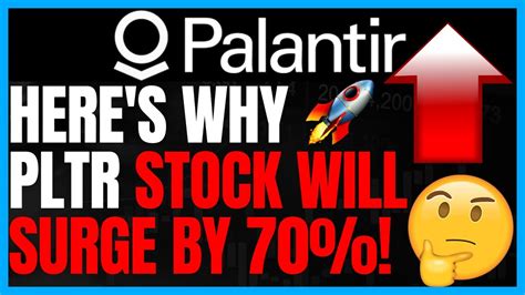 Pltr Stock Why Palantir Stock Can Surge Palantir Technologies