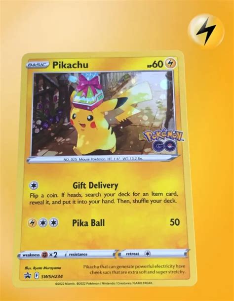 Pikachu Promo Holo SWSH234 TCG Coleccionistas