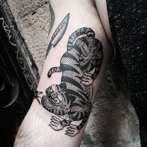 20 Korean Tiger Tattoo Thomsonjemba