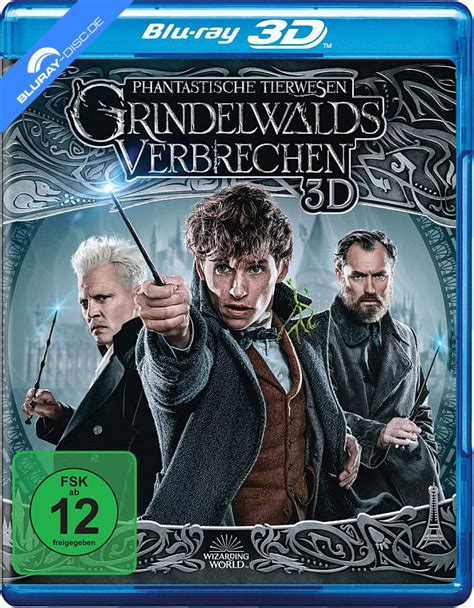 Phantastische Tierwesen Grindelwalds Verbrechen 3D Blu Ray 3D Blu