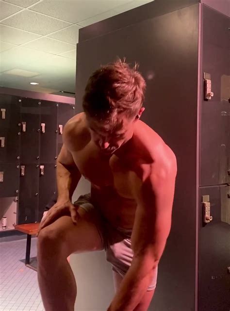 Handsome Dilf Strips Naked After Gym ThisVid