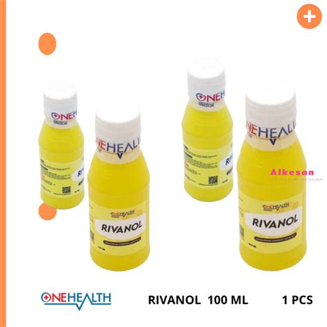 Cairan Pembersih Luka Rivanol Onehealth 100 Ml Antiseptik Disinfektan 1