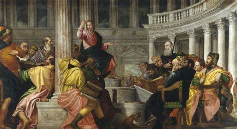 Jesus Zwischen Den Schriftgelehrten Paolo Veronese Als Kunstdruck