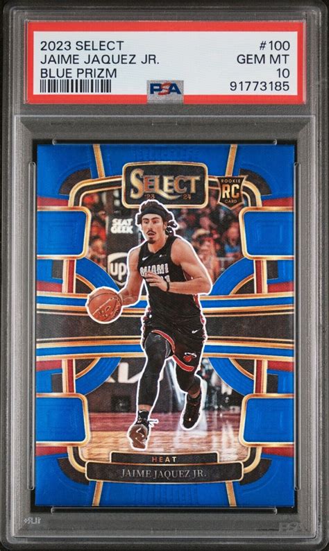 Jaime Jaquez Jr 2023 Select 100 Concourse Blue Prizm Price Guide