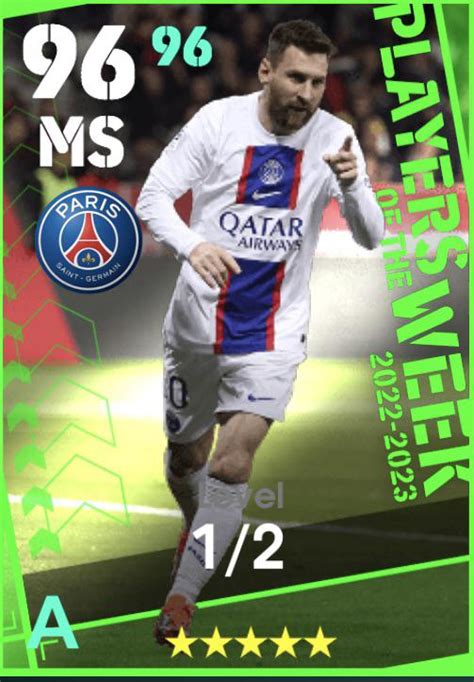 TOTW Messi - Is it the best Messi Card so far? : r/eFootball