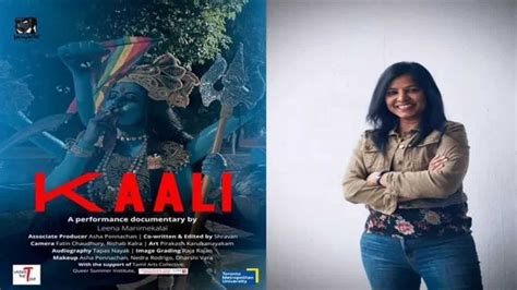 What Is Kaali Movie Poster Controversy Outrage Against Leena