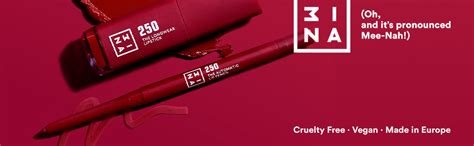 3INA MAKEUP Automatic Lip Pencil 503 Nude Lip Liner With Built In Sharpener And Brush