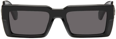 Off White Black Moberly Sunglasses Ssense