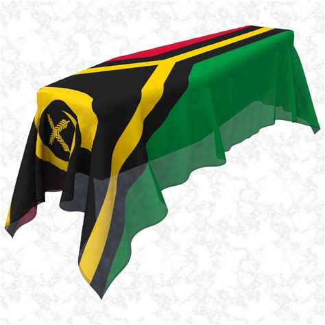 Vanuatu Flag - Coffins Flags - The Funeral Outlet