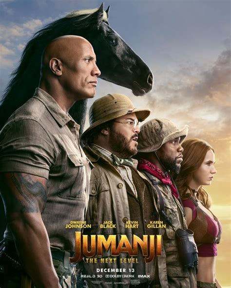 Jumanji Próxima Fase Trailer final e novos cartazes