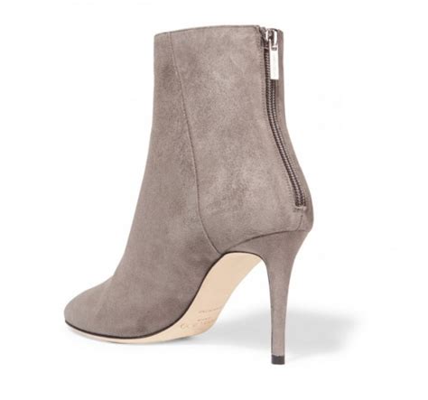 Jimmy Choo Duke Suede Ankle Boots Shoes Post