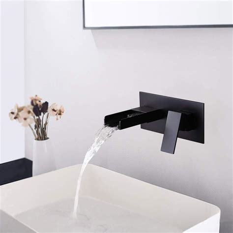 Contemporary Wall Mounted Bathroom Faucets Semis Online