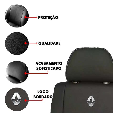 Capa De Banco Renault Renault Sandero Logan Clio Senic Megane Couro