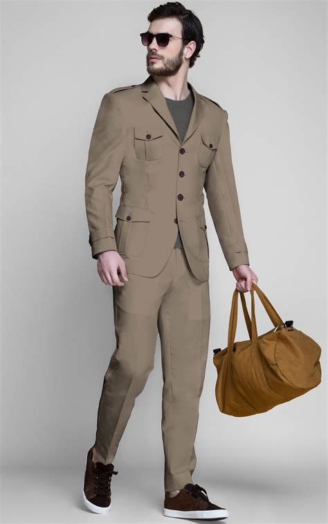 Safari Suits Sustainable Custom Menswear By Ai