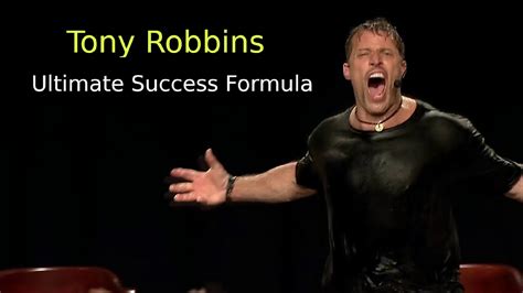 Tony Robbins The Ultimate Success Formula Youtube