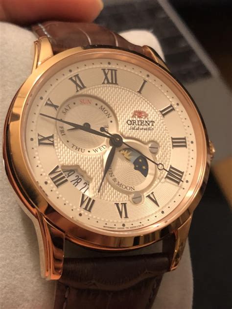 [WTS] Orient Sun and Moon v3 Rose Gold : Watchexchange