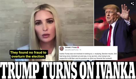 Daily Mail US On Twitter Trump Throws IVANKA Under The Bus After She