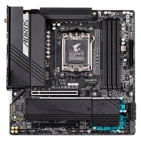 Motherboard Gigabyte B M Aorus Elite Ax Chipset Amd B Socket Amd