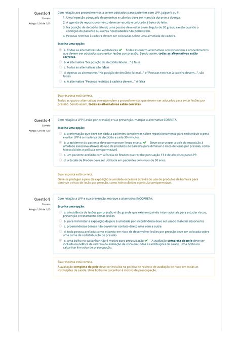 Avaliação Modulo 3 Primeiros Socorros Cuidados Paramedicos