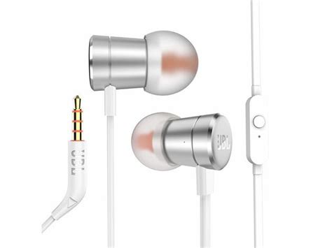 JBL T290 Pure Bass In-Ear Headphones - Silver | StackSocial