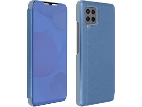 Capa Samsung Galaxy A42 5G Flip S View Azul Capas de Telemóveis