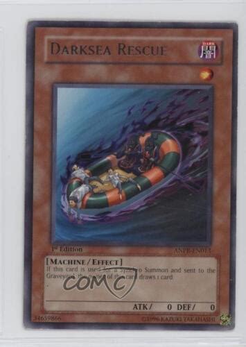 2009 Yu Gi Oh Ancient Prophecy 1st Edition Darksea Rescue ANPR