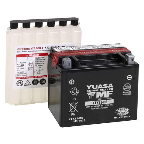 Yuasa YTX12-BS AGM - Royal Battery Sales